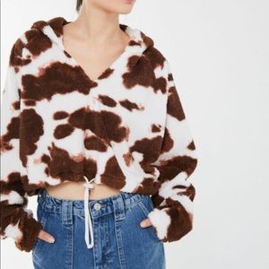 Urban outfitters cropped sweatshirt